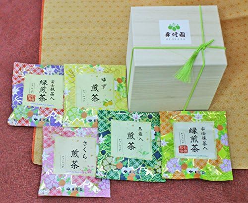 Seasonal Sencha 5 Assort Set - KOSYUEN - Japanese Green Tea - 10 tea bags