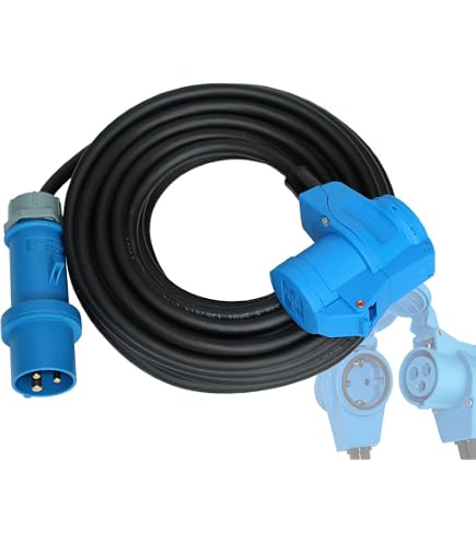 Schuko Verlängerungsleitung „AQUASAFE mit 3-fach Kupplung Polyuretha, 158,72 Schuko Verlängerungsleitung „AQUASAFE mit 3-fach Kupplung Polyuretha, 158,72