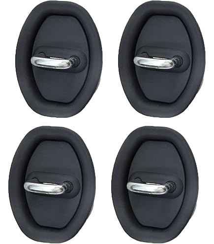 Couvercle De Verrouillage De Porte De Voiture - Couvercle Décoratif Pour Serrure De Porte De Voiture - Pièces De Rechange étanches De Style Sportif - Protection De Verrouillage De Porte