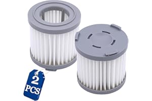 FUKMORY 2 Piezas Filtro HEPA Compatible con Conga Cecotec Rockstar 500 Aspiradora, Filtros de Aspiradora Compatibles con Lexy Jimmy C53T JV51 M52 CJ53 CB100 PD506