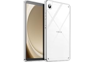 JETech Przejaśniać Etui do Samsung Galaxy Tab A9 8,7 Cala, Nie Żółknie Przezroczyste Szczupły Osłona Tabletu z Twardym PC Tył i Miękkim TPU (Przezroczyste)