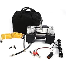 Compressore Aria Auto Portatile 12V - Pressione Max 18 Bar, Per Pneumatici Moto E Bici, Da Accendisigari - Foto 2