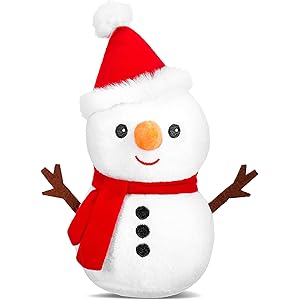Webby Plush Cute and Adorable Snowman Soft Toys | Christmas Gift | Xmas Home Decoration Items | Stuffed Teddy Bear for Kids and Adults