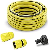 Y&uuml;ksek basın&ccedil;lı temizleyici i&ccedil;in su hortumu, K&auml;rcher K2, K3, K4, K5, K6, K7 ile uyumlu, 10 metre bağlantılı, su temini i&ccedil;in e