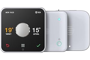 Hive Thermostat For Heating Control (Combi Boilers), With Hive Nano 3 Hub (OpenTherm), White, A Combi Boiler is Required