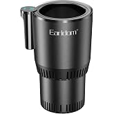 Coverzone Ara&ccedil; i&ccedil;i Isıtıcı ve Soğutucu Termal Bardaklık 55-65&deg;c Isıtma ve 0-5&deg;c Soğutma, Biberon, Kutu, Şişe, Al&uuml;minyum Kupa,