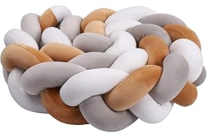 IIQI® Letto a ​Treccia Cuscino, Cuscino Intrecciato (A21,200cm)