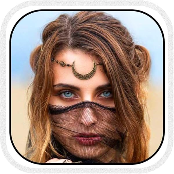 Fashband Boho Kopfkette Mit Quasten & Perlen - Festival Haarschmuck Silber