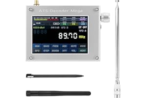 HAMGEEK ATS-Decoder Mega SDR Radio AM FM SYNC SSB CW DIGI Empfänger Verbessert Version von ATS25 max-Decoder