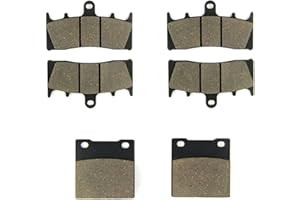 SOMMET Bremsbeläge Vorne + Hinten für suzuki GSX 1300 R Hayabusa 1999-2007 TL1000 1998-2002/Kawasaki ZRX 1200 S (01-04) ZX7R (96-03) ZRX 1100 (97-00) LT188-188-63