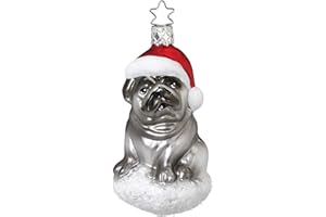 Inge-glas Christbaumschmuck Hund Mops
