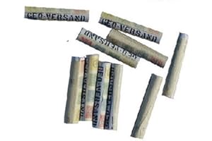 ‎GEO-VERSAND GEO-VERSAND 10 x Logstreifen- mit Metallstift - für Micnotube, weiß, L, 11508