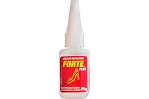 Forte - Pegamento Calzado Contacto Universal Adhesivo Instantáneo Cianoacrilato - 50 Gramos -