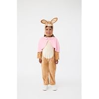 Smiffys Peter Rabbit, Cottontail Deluxe Costume, Yellow with Dress & Attached Character Hood, Officially Licensed Peter Rabbit TV Fancy Dress, Child Dress Up Costumes Toys & Games