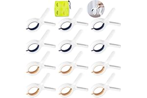 GAOHAN 12pcs Towel Clips for Sun Loungers,Beach Towel Clips,Plastic Towel Clips,Large Strong Grip Clothes Pegs,Large Beach Towel Clips for Sun Loungers,Laundry,Pool Chairs,Sunbeds