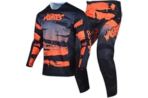Willbros Motocross Jersey Pant Combo Men Women Motorcycle MX Gear Set Cycling Offroad Dirt Bike Suit Racewear Adult Riding