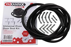 Paxanpax PCK023 Kit de joint d'étanchéité universel 3 faces, 4 côtés et coins ronds en caoutchouc silicone