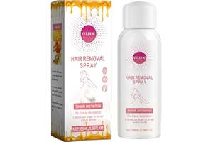 GENERISCH Belle Body Haarentfernung Schaum, Bienenwachs Haarentfernungsspray, Belle Body Haarentfernung, Enthaarungsschaum Hair Removal Spray Für Frauen Und Männer, Haarentfernungsschaum (1pc)