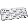 Logitech MX Keys Mini for Mac - Tastiera wireless minimalista, compatta, Bluetooth, tasti retroilluminati, USB-C, compatibile