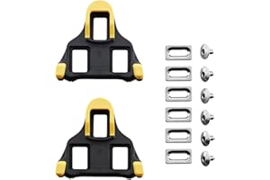 Shimano SM-SH11 Road SPD-SL Crampons à pédale – Flotteur 6 degrés – Jaune/Noir