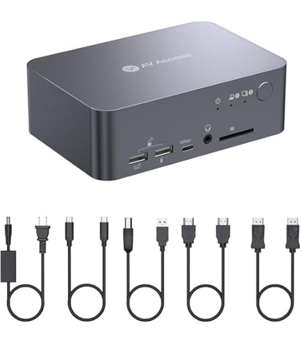 Commutateur KVM 2 ports DVI, USB et audio - Switch KVM DVI Dual Link - 2560 x 1600 (SV231DVIUAHR