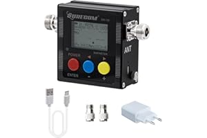 Mcbazel Surecom SW-102 Digital VHF UHF 125-525 MHz Potencia y SWR Meter