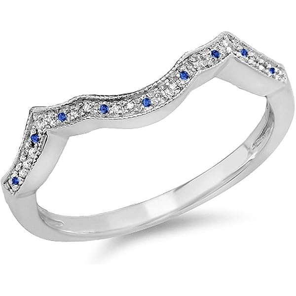 Gin & Grace Diamond Engagement Ring - 925 Sterling Silver With Genuine Aquamarine & Natural Diamonds | Women's Promise Ring - View #2