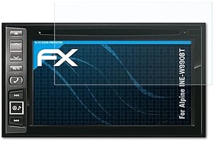 atFoliX Folia ochronna na ekran kompatybilny z Alpine INE-W990BT Folia ochronna, ultralekki FX folia ekranowa (3X)