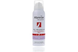 Allpresan Desodorante para pies y zapatos para pieles sensibles a hongos, n.º 7, 125 ml