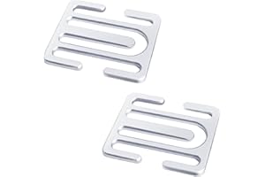 VPB 2 Stück Metall Auto Sicherheitsgurt,Universal Autogurt Versteller,Auto Sicherheitsgurt Clip,Auto Sicherheitsgurteinsteller für Nacken und Schultern Entspannen