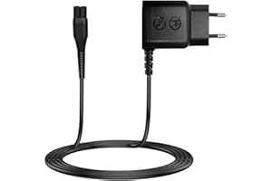 AQSQWQ 4.3V Chargeur Rasoir pour Phi Convient à Rasoir Tondeuse Barbe Électrique Alimentation d'alimentation Chargeur pour Phi s300 s1000 YQ308 RQ310S510