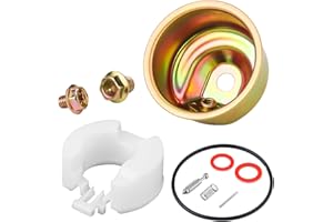PEUTIER GX120 Vergaserkit für Honda GX120 GX160 GX200 GXV120 GXV140 GXV160, Vergaserkammer Schwimmerkammer Nadel Feder Dichtung Stift Dichtung