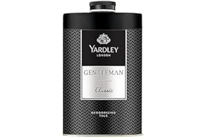 Yardley London Gentleman Deodorizing Talc Talcum Powder for Men 100Gm