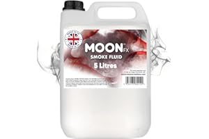 MoonFX Everyday Smoke Fluid 5L - Fog Fluid that produces medium density smoke with standard hang time