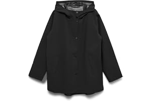 VERO MODA Vmhanacami vattentät regnjacka Noos, svart, S