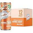 Nexba Natural Caffeine Free & Sugar Free Energy, Wild Citrus, 250 ml Cans (Pack of 12)