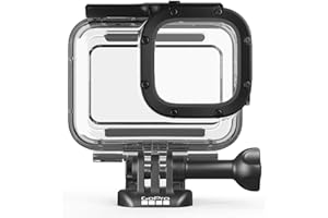GoPro AJDIV-001 Carcasa Protectora para HERO8 Negro (Accesorio oficial de GoPro), Transparente