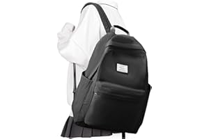 BOXSAM Schulrucksack Damen, Leichter Rucksack 14 Zoll Laptop Reiserucksack, Causal Travel Schultaschen für Mädchen Jungen Teenager, Bookbag College Boys Men Work Daypack