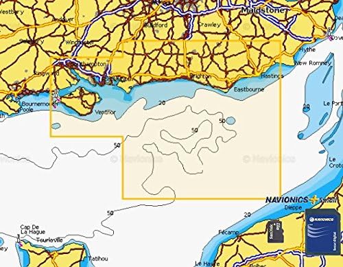 Navionics Plus Small 5G562S2 Keyhaven - Rye Hbr. Nautical Chart