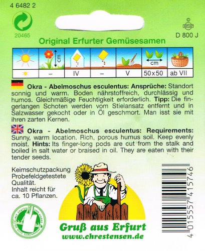 Okra Gombo Ladyfinger - 2