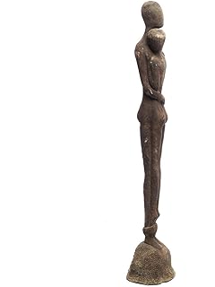 Aubaho Skulptur Statue Eisen Liebespaar Moderne Kunst Paar 160cm Gartenskulptur Amazon De Garten