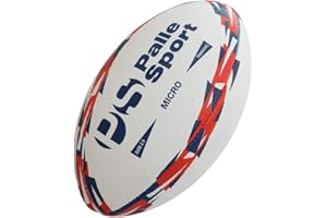 Palle Sport - Micro Rugby Training Ball - Size 2.5 - Ideally suited for ages 5 & below - Colour Red/Blue