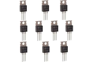 HeyNana Regulador de voltaje L7805CV TO-220 L7805 7805 5V Regulador de voltaje POSITIVE VOLTAGE Reguladores L7805CV LM7805 L7805 5V 1,5A 1500mA TO-220