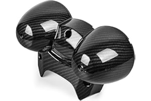 HARDREV Z900RS Instrument under cover for Kawasaki z900rs cafe se motorcycle tachometer decorative cover Vintage style shroud accessories 2018 2019 2020 2021 2022 2023 (5D Carbon look)