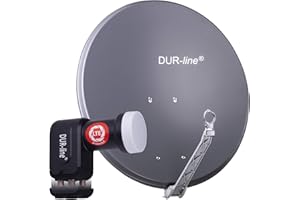 DUR-line Select 75/80 Kits d'antennes de satellite – LNB, commutateur multiple