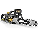 DOVAMAN 2400W Motosega Elettrica, con Sistema di Auto-Tension SDS, 40cm Barra e Catena Oregon, 15m/s Velocità della Catena, O