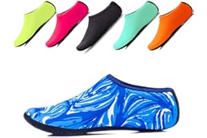 JOINFREE Water Socks for Men Women Kids Barefoot Yoga Shoes Spors Aqua Soack for Beach Pool Surf Boating