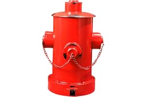 NUACOS Retro Mülltonne 25 35 55 L Runder Mülleimer Metall mit Deckel und Pedal Herausnehmbarer Inneneimer mit Tragegriff Vintage Metalltonne für Badezimmer Küche Büro,Rot,M