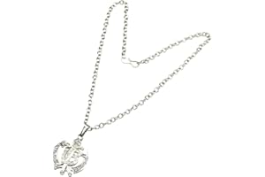 INDIABAZAAR Collana con ciondolo a forma di bazaar kanda indiana, collana con ciondolo a forma di sikh punjabi, ciondolo religioso per auto