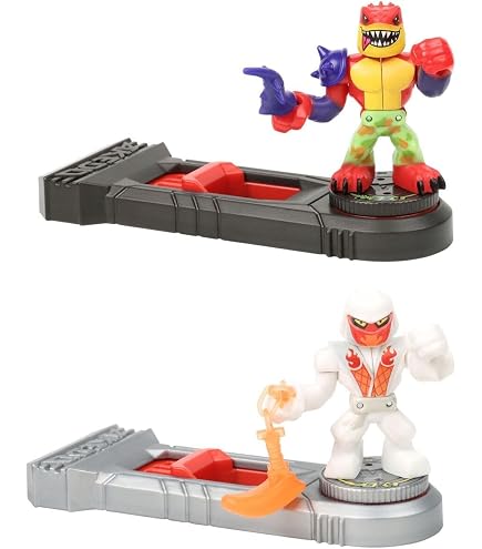 Famosa Figure Akedo Pack de démarrage avec 3 Guerriers, Une pièce d